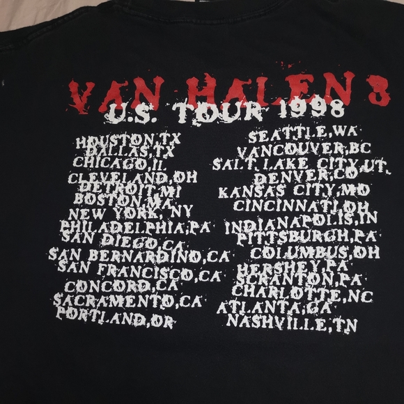 Van Halen Vintage Shirt - Picture 4 of 4